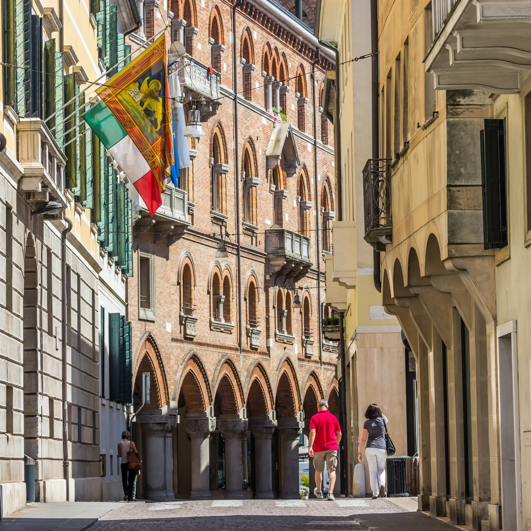 View of Via Veneto.